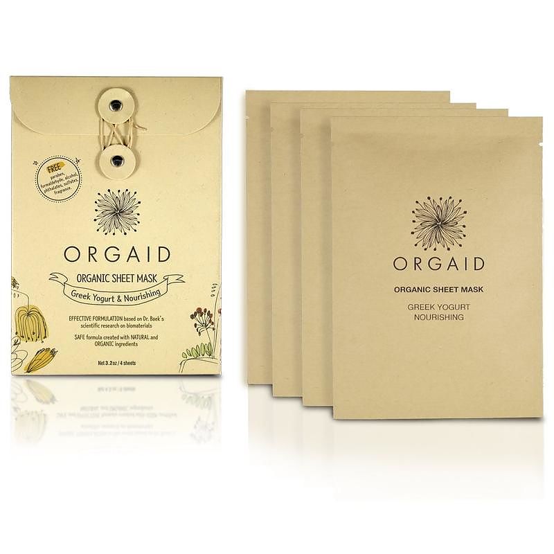 ORGAID Greek Yogurt & Nourishing Organic Sheet Mask